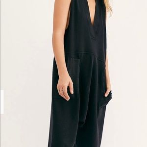 Free People Black Jumpsuit